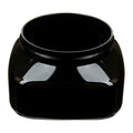 8 oz. Black PET Firenze Square Jar with 70/400 Neck (Cap Sold Separately)
