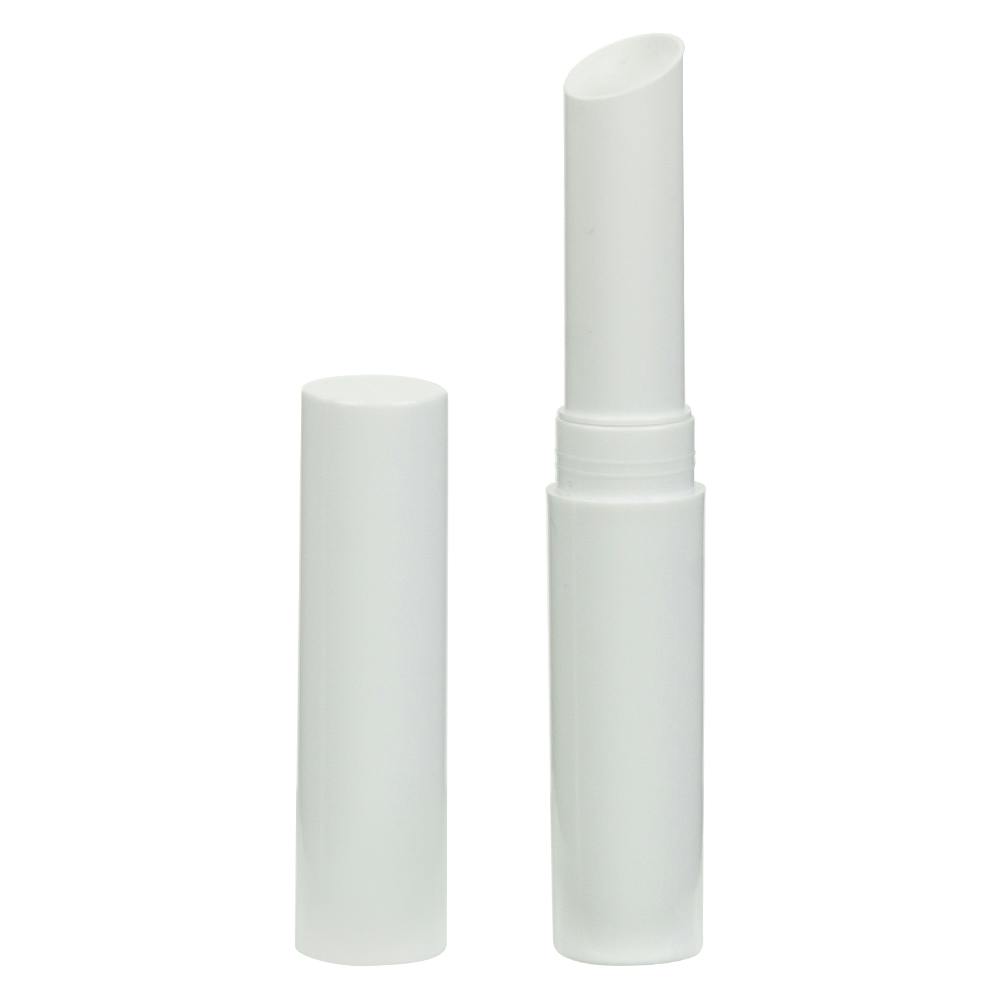 0.07 oz. White Lip Stick Tube with Cap