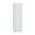0.15 oz. White Oval Lip Balm Tube with Cap