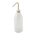 500mL Azlon® LDPE Sloping Shoulder Wash Bottle with White Dispensing Nozzle