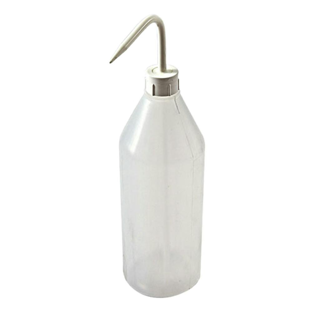 1000mL Azlon® LDPE Sloping Shoulder Wash Bottle with White Dispensing Nozzle