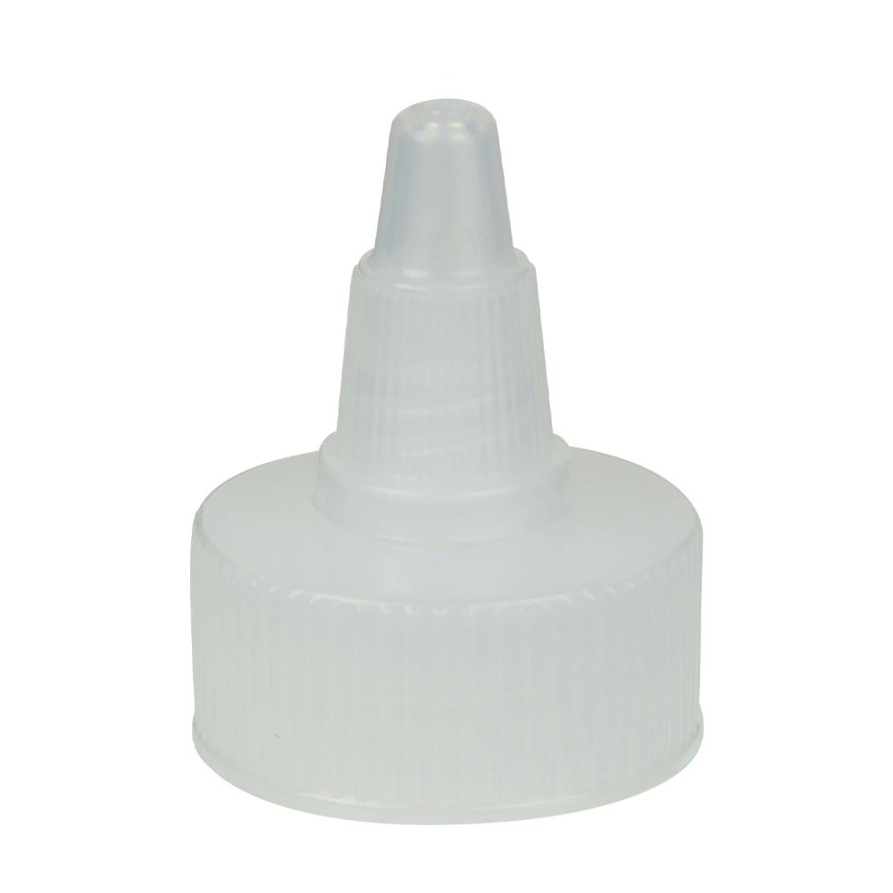 28/400 Natural Twist Open/Close Dispensing Cap with 0.115" Orifice