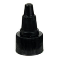 20/410 Black Twist Open/Close Dispensing Cap with 0.115" Orifice