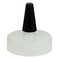 38/400 Natural Yorker Spout Dispensing Cap with Long Black Tip
