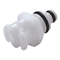1/16" ID (1.6mm ID) Twin Tube™ In-Line Hose Barb Coupling Insert - Straight Thru (Body Sold Separately)