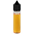60mL Clear PET Unicorn Bottle with Black Polypropylene Child-Resistant Cap (CRC) & Tamper-Evident (TE) Cap
