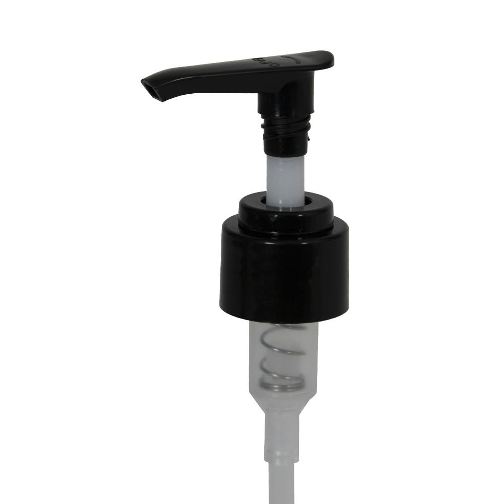 24/410 Black Smooth Lotion Pump with 6-1/4" Dip Tube