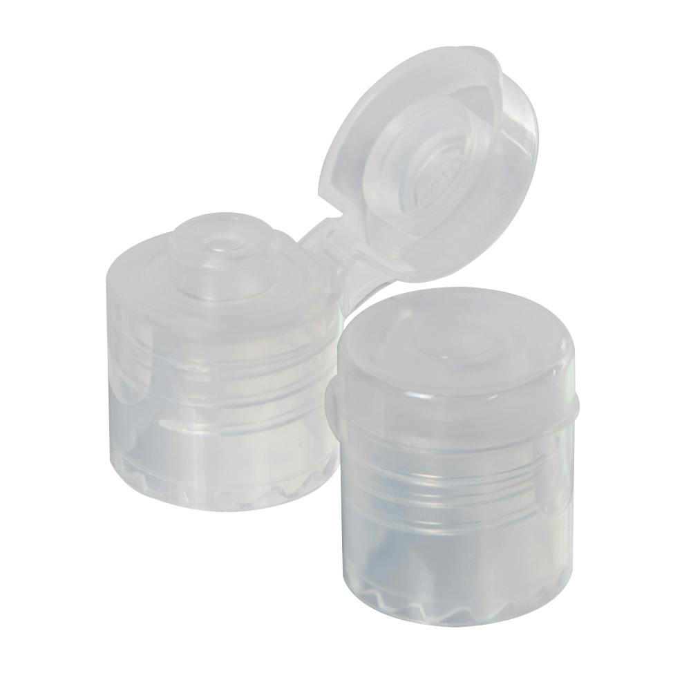 15/415 Natural Smooth Snap-Top Dispensing Cap with 0.125" Orifice