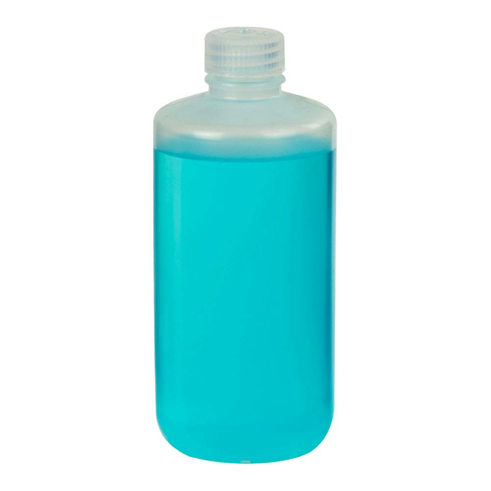 16 oz./500mL Nalgene™ Narrow Mouth Economy Polypropylene Bottle with 28mm Cap