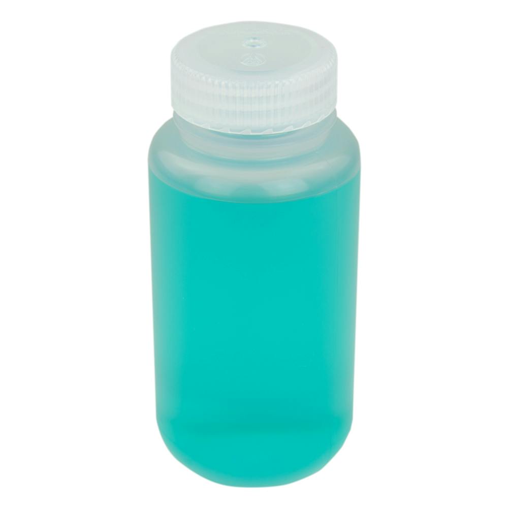8 oz./250mL Nalgene™ Wide Mouth Polypropylene Economy Bottle with 43mm Cap