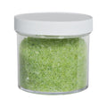 12 oz. Clear Polystyrene Straight-Sided Round Jar with 89/400 White Ribbed Cap with F217 Liner