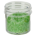 1 oz. Clear Polystyrene Straight-Sided Round Jar with 43/400 Neck (Cap Sold Separately)