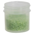 1 oz. Natural Polypropylene Straight-Sided Round Jar with 43/400 Neck (Cap Sold Separately)