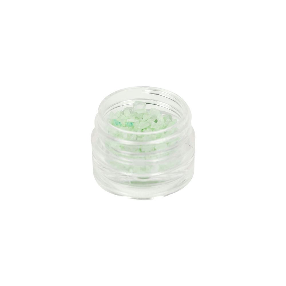1/8 oz. Clear Polystyrene Straight-Sided Thick-Walled Round Jar with 33/400 Neck (Cap Sold Separately)