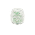 1/4 oz. Clear Polystyrene Straight-Sided Thick-Walled Round Jar with 33/400 Neck (Cap Sold Separately)
