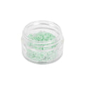 1/2 oz. Clear Polystyrene Straight-Sided Thick-Walled Round Jar with 43/400 Neck (Cap Sold Separately)
