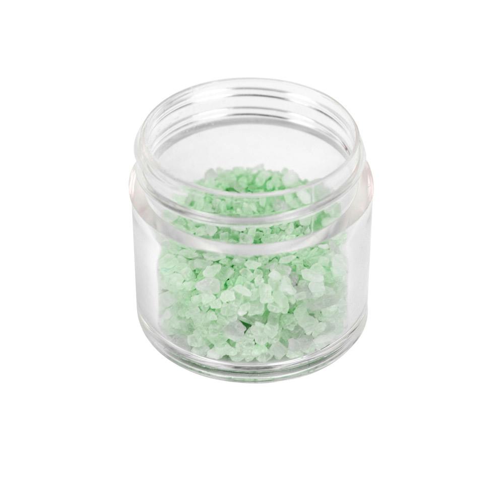 1 oz. Clear Polystyrene Straight-Sided Thick-Walled Round Jar with 43/400 Neck (Cap Sold Separately)