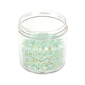 6 oz. Clear Polystyrene Straight-Sided Thick-Walled Round Jar with 70/400 Neck (Cap Sold Separately)