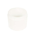 4 oz. White Polypropylene Straight-Sided Thick-Walled Round Jar with 70/400 Neck (Cap Sold Separately)