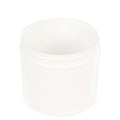 12 oz. White Polypropylene Straight-Sided Thick-Walled Round Jar with 89/400 Neck (Cap Sold Separately)