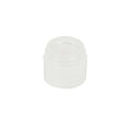1/4 oz. Natural Polypropylene Straight-Sided Thick-Walled Round Jar with 33/400 Neck (Cap Sold Separately)