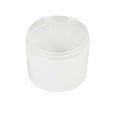 4 oz. Natural Polypropylene Straight-Sided Thick-Walled Round Jar with 70/400 Neck (Cap Sold Separately)