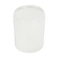 8 oz. Natural Polypropylene Straight-Sided Thick-Walled Round Jar with 70/400 Neck (Cap Sold Separately)