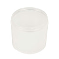 12 oz. Natural Polypropylene Straight-Sided Thick-Walled Round Jar with 89/400 Neck (Cap Sold Separately)