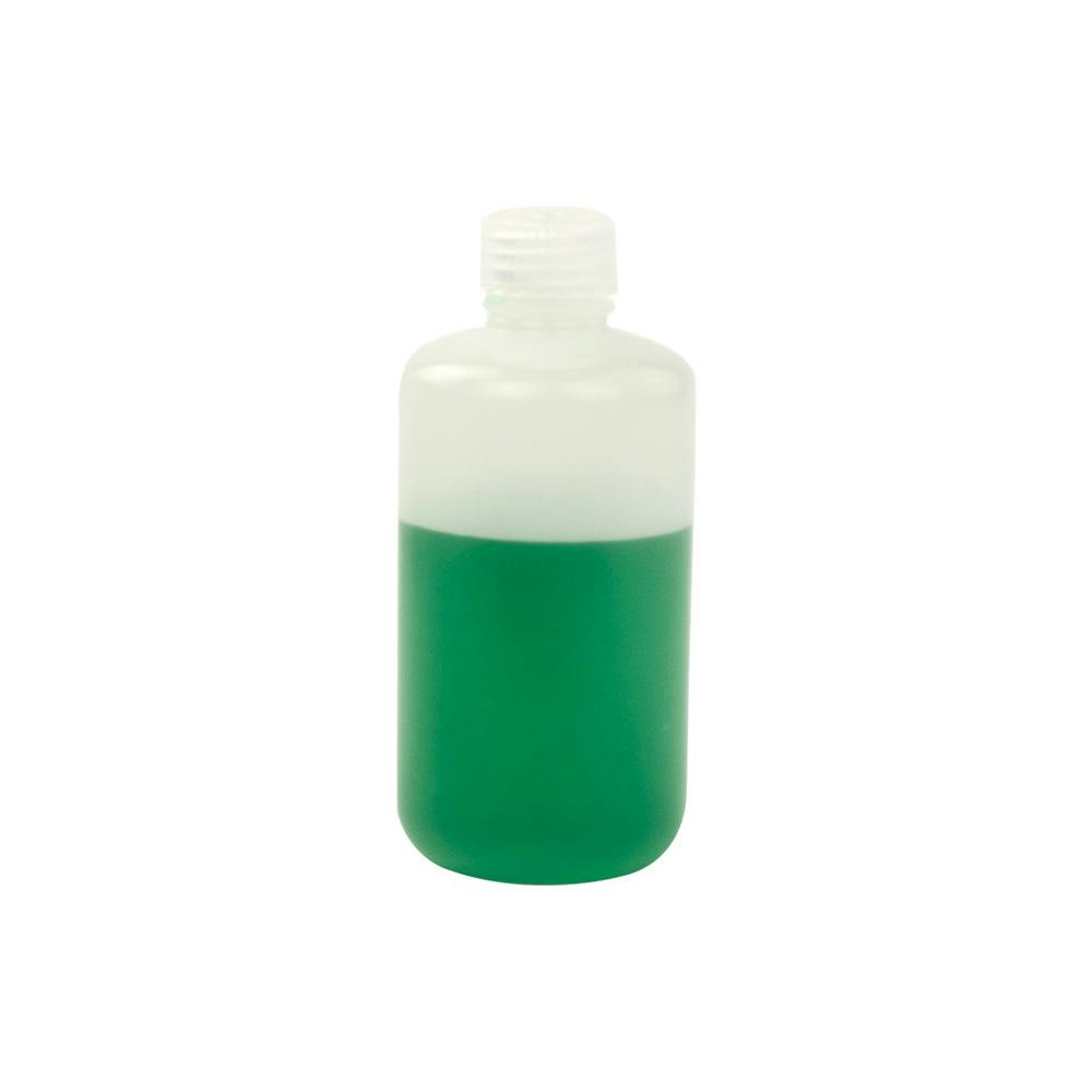 8 oz./250mL Nalgene™ Narrow Mouth HDPE Economy Bottle with 24mm Cap