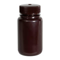 4 oz./125mL Nalgene™ Amber HDPE Wide Mouth Economy Bottle with 38mm Cap
