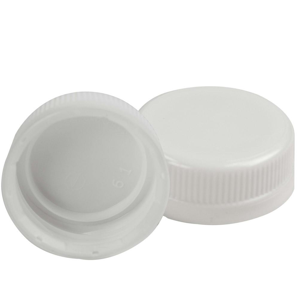 38mm DBJ White HDPE Tamper Evident Screw Cap