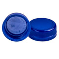 38mm SSJ Blue LDPE Tamper Evident Screw On Cap