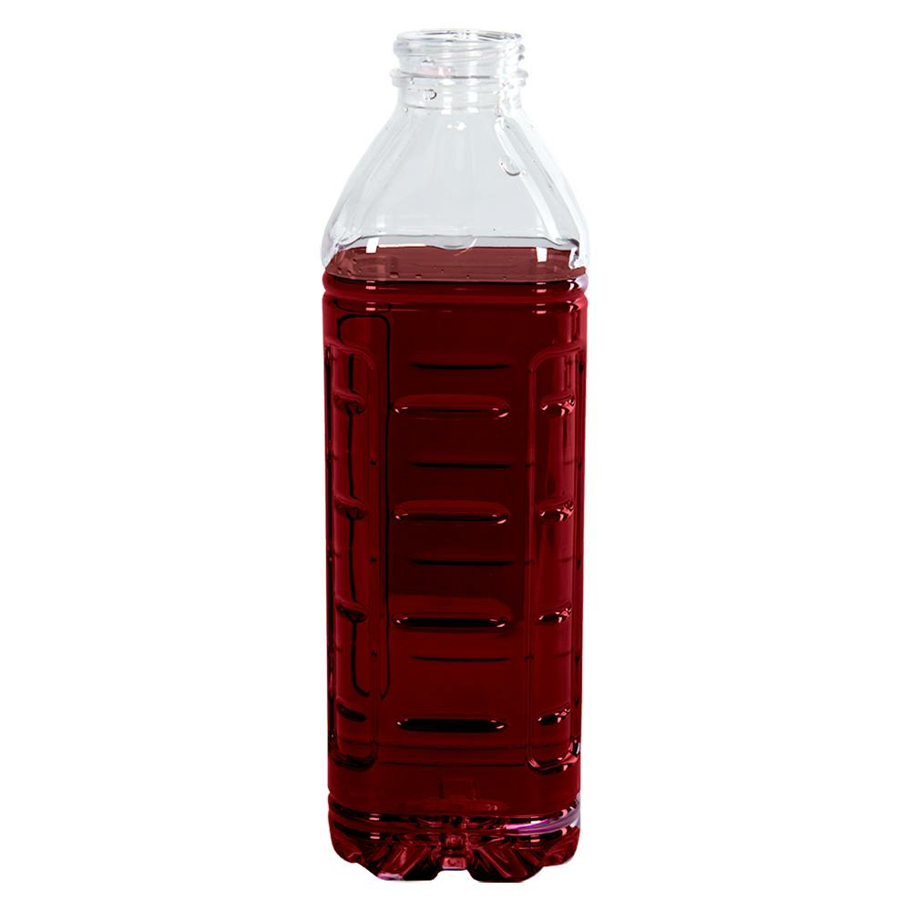 32 oz. Ribbed PET Bottle with 38mm DBJ Neck (Cap Sold Separately)