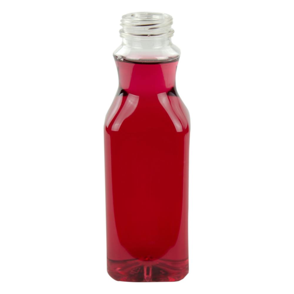 16 oz. PET Slim Line Decanter with 38mm DBJ Neck (Cap Sold Separately)