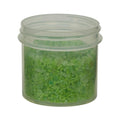 3 oz. Clarified Natural Polypropylene Straight-Sided Round Jar with 58/400 Neck (Cap Sold Separately)