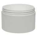 10 oz. White Polypropylene Straight-Sided Round Jar with 100/400 Neck (Cap Sold Separately)