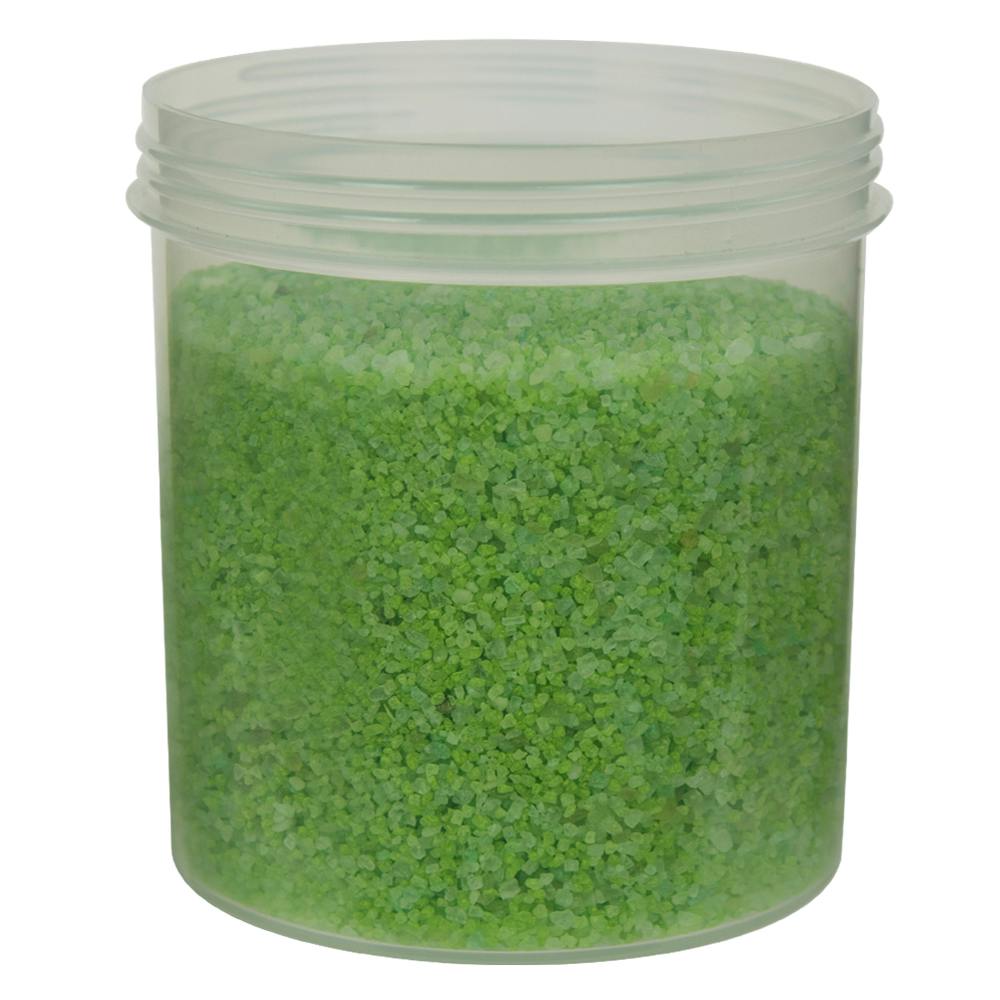 40 oz. Natural Polypropylene Straight-Sided Round Jar with 120/400 Neck (Cap Sold Separately)