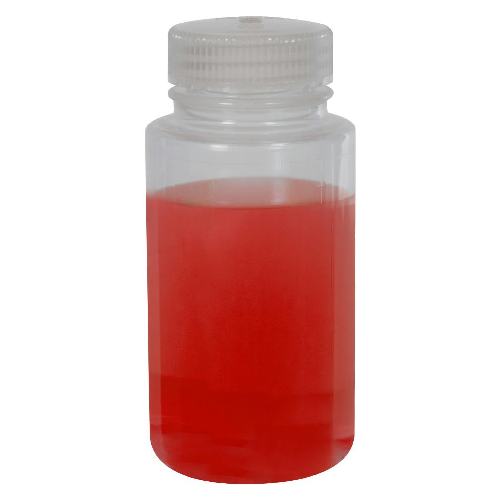 8 oz./250mL Nalgene™ Wide Mouth PMP Bottle with 43mm Cap