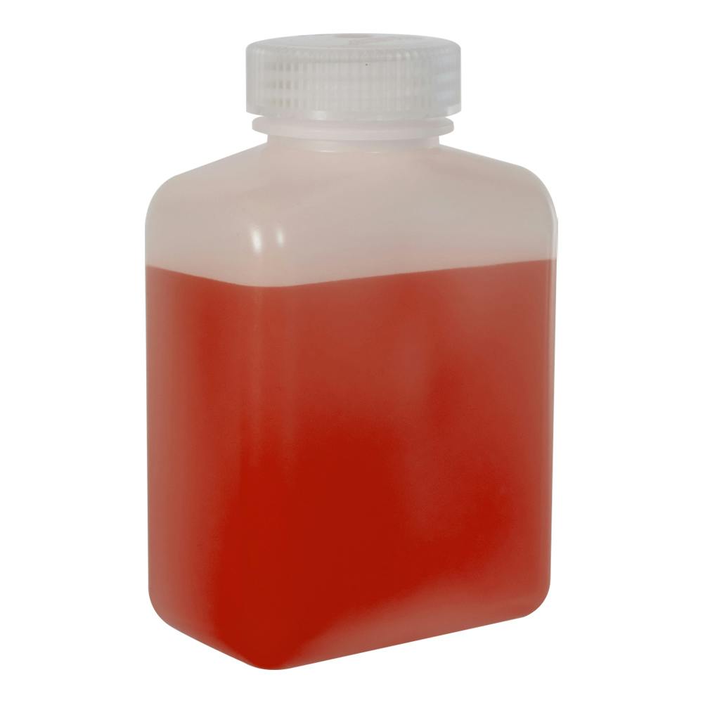 16 oz./500mL Nalgene™ HDPE Rectangular Bottle with 48mm Cap