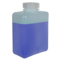 32 oz./1000mL Nalgene™ HDPE Rectangular Bottle with 53mm Cap