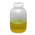 1/2 Gallon Natural Polypropylene Round Mason Jar with 70mm G Cap