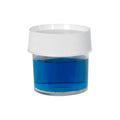 4 oz./125mL Nalgene™ Clear PMP Straight-Sided Round Jar with 70mm Cap