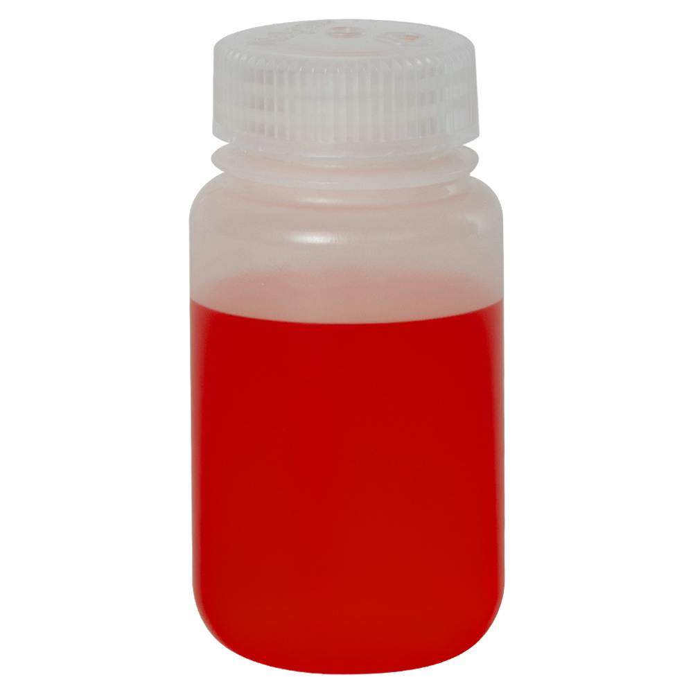 4 oz./125mL Nalgene™ LDPE Wide Mouth Bottle with 38mm Cap