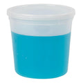 165 oz. Natural Specimen Containers with Lids - Case of 25