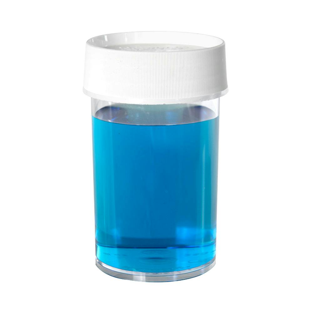 8 oz./250mL Nalgene™ Clear Polycarbonate Wide Mouth Straight-Side Round Jar with 70mm Cap