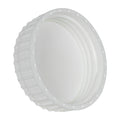 63mm White Polypropylene Rieke® Cap with Foam Liner