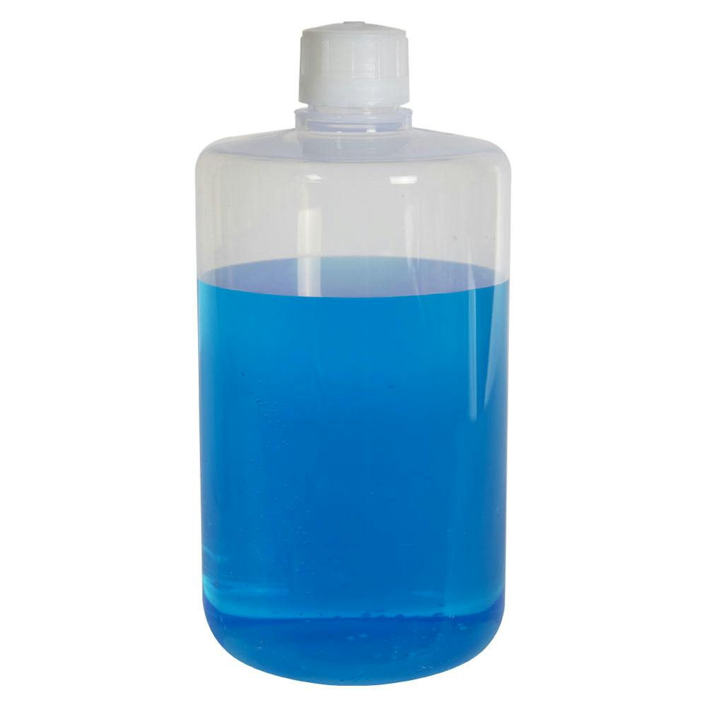 64 oz./2000mL Nalgene™ Teflon™ FEP Narrow Mouth Bottle with 38/430 Cap