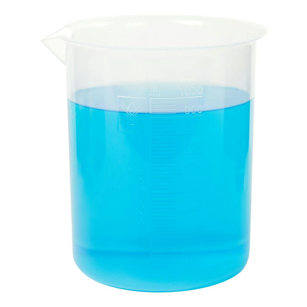 1000mL Polypropylene New Style Beaker