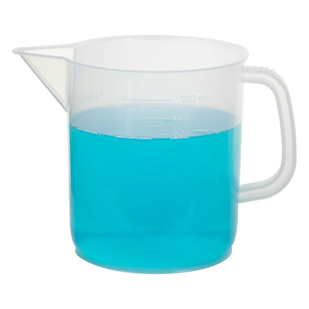 1000mL Short Form Polypropylene Pitcher