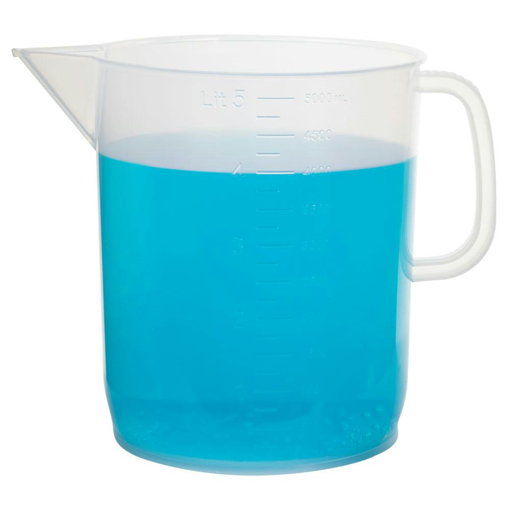 5000mL Short Form Polypropylene Pitcher